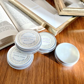 Senteur et Beauté（サンタール・エ・ボーテ）《 French Classic（フレンチクラシック）練り香水 10 g 》香り3種 コットンリネン/ホワイトティー/リリーガーデニアプチギフト ギフト ラッピング