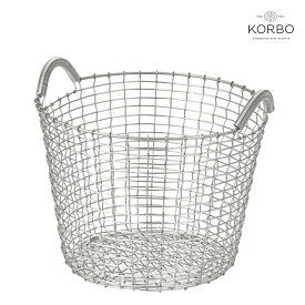 KORBO（コルボ）バスケット クラシック 24ワイヤーバスケット 手編み バスケット