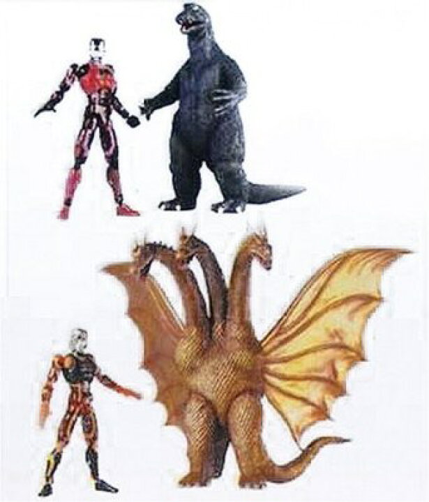 楽天市場】タカラトミー ミクロマン 着ぐるミクロマン ゴジラVS 