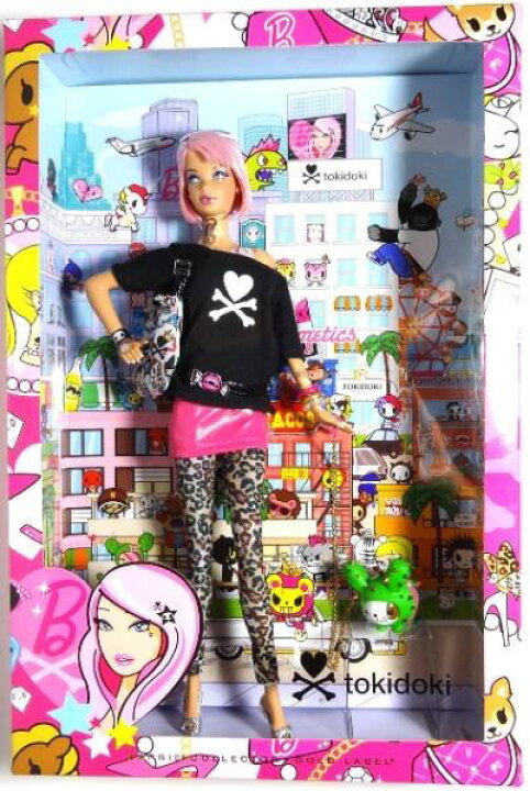 楽天市場】Mattel マテル Barbie バービー ゴールドラベル TOKIDOKI 