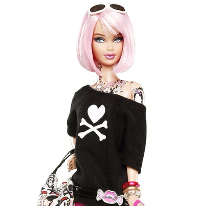 楽天市場】Mattel マテル Barbie バービー ゴールドラベル TOKIDOKI 