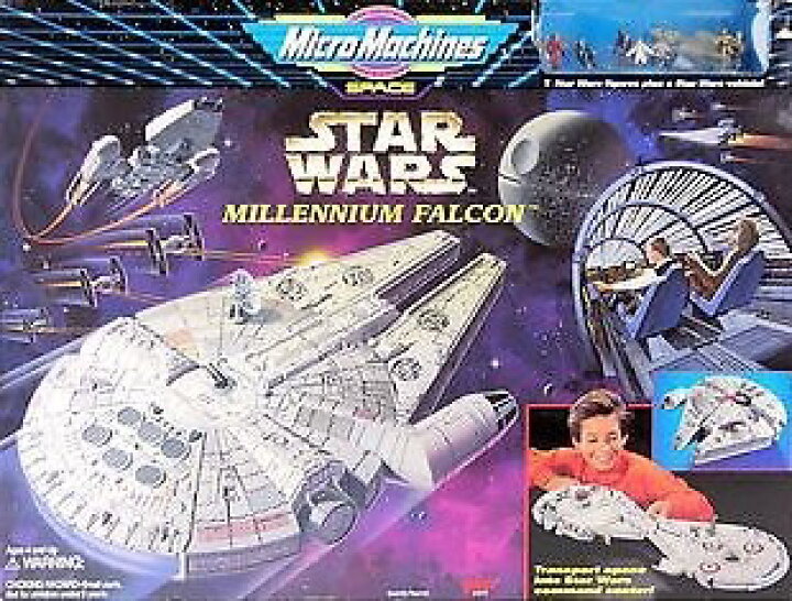 Star Wars マイクロマシン ミレニアム ファルコン プレイセット - SF 