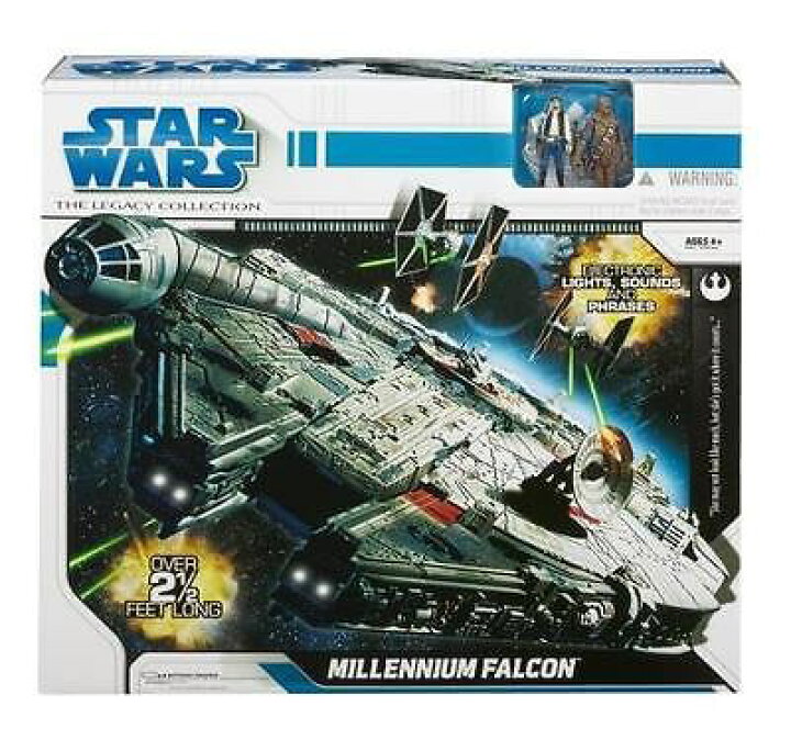 楽天市場】HASBRO ハズブロ スターウォーズ ミレニアムファルコン 