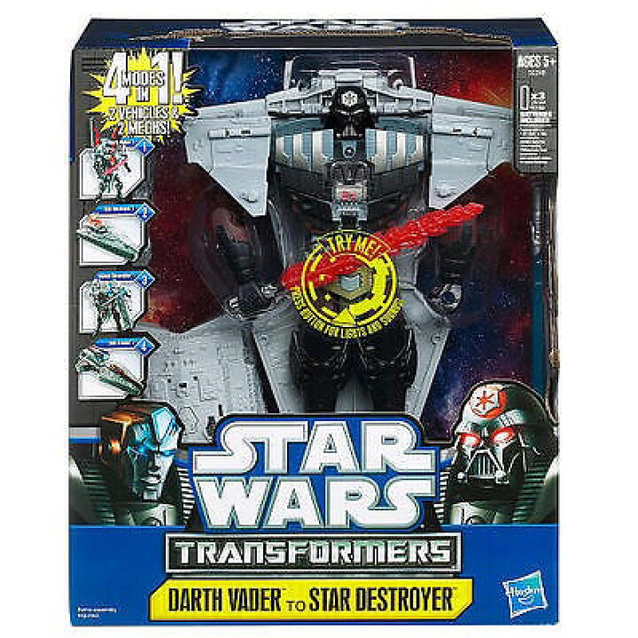 楽天市場】HASBRO ハズブロ スターウォーズ トランスフォーマー ダース 