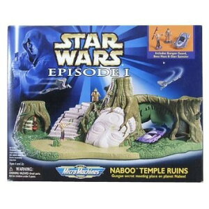 MICROMACHINE マイクロマシン スターウォーズ ナブー寺院遺跡 プレイセット フィギュア    ディスプレイ コレクション SF 映画 ヴィンテージ ビンテージ ジオラマ