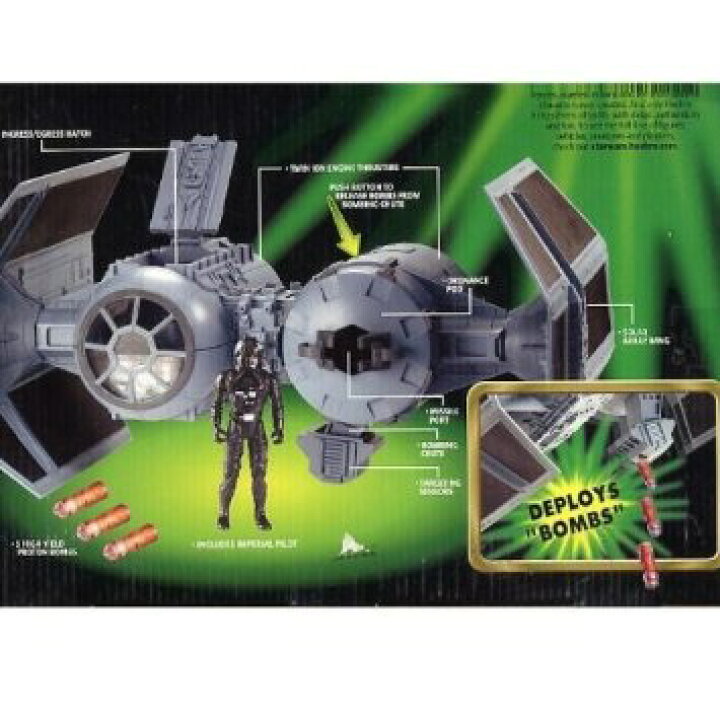 楽天市場】HASBRO ハズブロ スターウォーズ タイ・ボマー フィギュア 