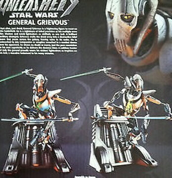 楽天市場】HASBRO ハズブロ スターウォーズ Unleashed グリーバス将軍 