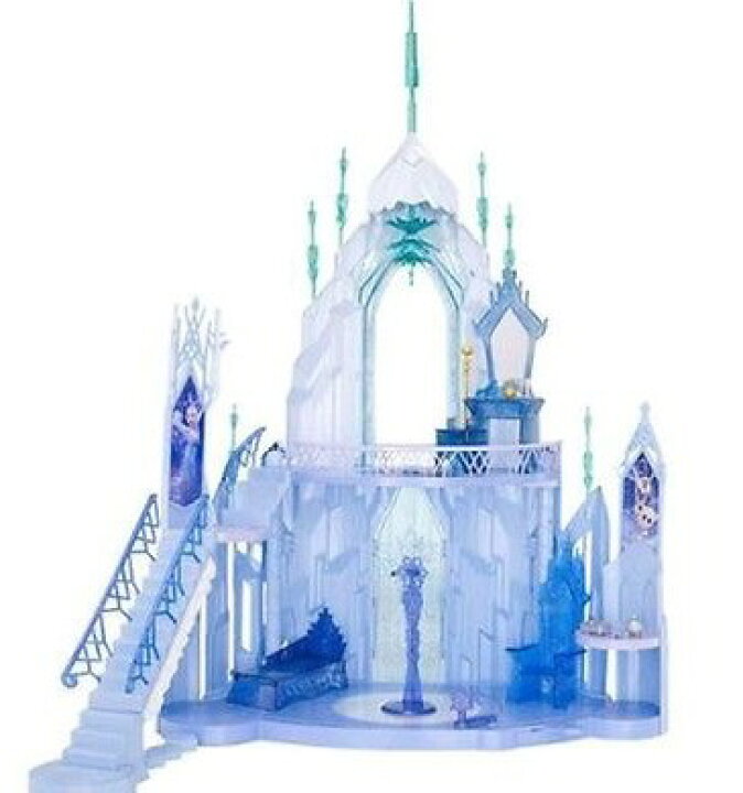 楽天市場 Mattel マテル ディズニー アナと雪の女王 マジカル ライトアップ キャッスル プレイセット All Blue