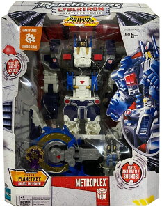 HASBRO �n�Y�u�� �g�����X�t�H�[�}�[ Leader Class Cybertron Metroplex ���[�_�[�N���X �T�C�o�g���� ���g���v���b�N�X �t�B�M���A�@�@�@�@�@�@�@�@�@�ό`�@�g�����X�t�H�[���@���{�b�g�@�f�B�X�v��
