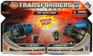 HASBRO �n�Y�u�� �g�����X�t�H�[�}�[ The Data War Clocker & Hardtop �U�E�f�[�^�E�E�H�[ �N���b�J�[���n�[�h�g�b�v �t�B�M���A�@�@�@�@�@�@�@�@�@�@�@�ό`�@�g�����X�t�H�[���@���{�b�g�@�f�B�X�v