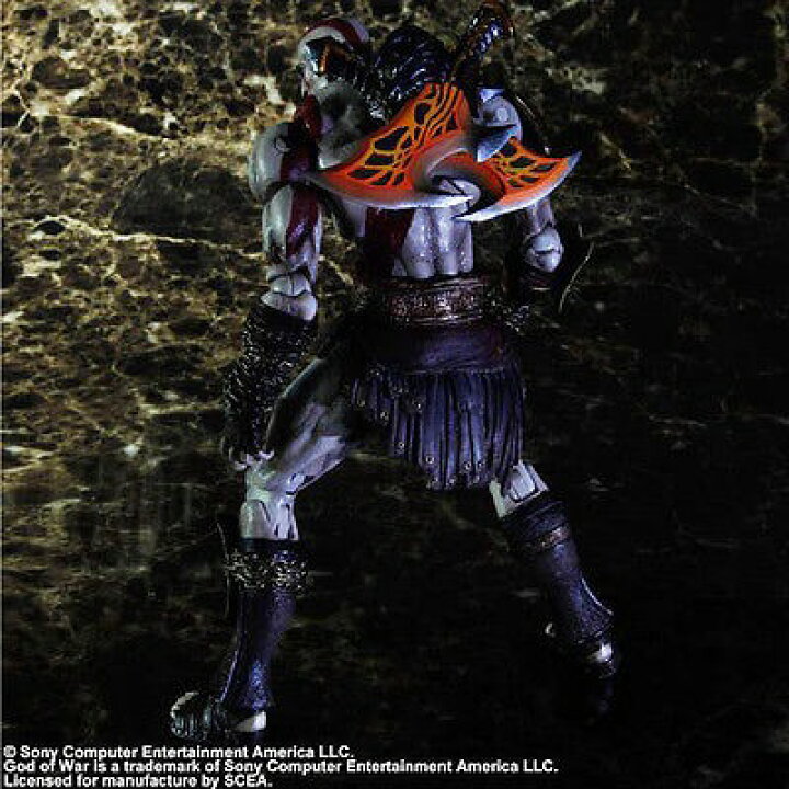 PLAY ARTS改 ゴッドオブウォー/クレイトス 【中古• 付属品欠品•箱無 