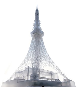 2個以上購入で送料無料 セガトイズ 東京タワー2007 500分の1サイズ