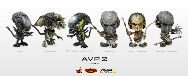 楽天市場】HOT TOYS ホットトイズ COSBABY コスベイビー エイリアン vs 