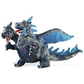 Folkmanis フォークマニス ハンドパペット 　Three-Headed Blue Dragon　ドラゴン
