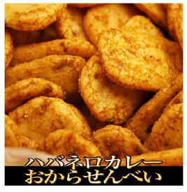 ハバネロカレーおから煎餅 送料無料 お買い得 おからせんべい