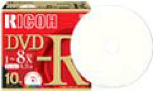 RICOH DM8RD-WW10CW DVD-R 4.7GB ���C�h��� 10��P