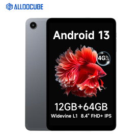 【限定11999円＆レビュー特典】ALLDOCUBE iPlay50 mini 8インチタブレット Android 13タブレット wifiモデル 4GLTE通信可 FHD1920*1200 Incell IPSディスプレイ 12GB(4+8拡張) 64GBストレージ Widevine L1 8コアCPU SIMフリー GMS/PSE認証済 GPS機能付き