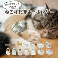 【4/10(金)20〜24時限定 ポイント11倍+LINEクーポン】ねこけだま ケース キーホルダー 猫毛玉 入れ 猫毛…
