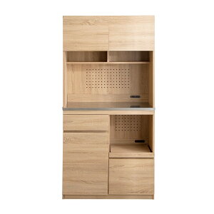 食器棚 カップボード レンジ台 レンジボード キッチン収納 収納 ナチュラル