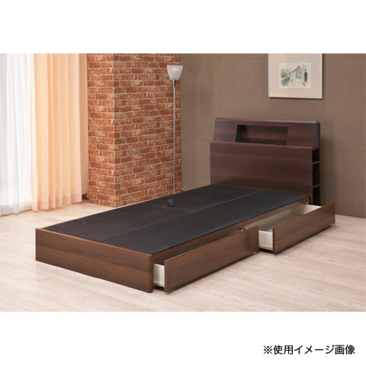 楽天市場】送料無料 ミモザ シングル ベッド フレーム 幅98×長さ213×高 