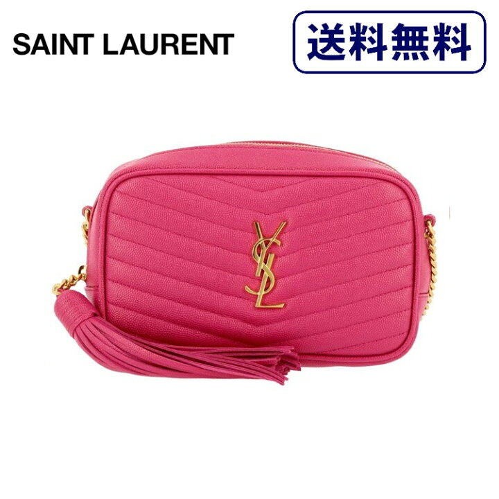 楽天市場】[正規品]送料無料 SAINT LAURENT サンローラン ピンク 