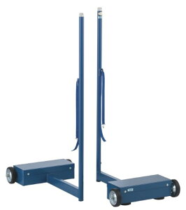 【10/30(木)8〜13時限定 ポイント2倍+LINEクーポン】三和体育 バドミントン支柱 移動式 検定品 学校 体育用品 送料無料 S-7198