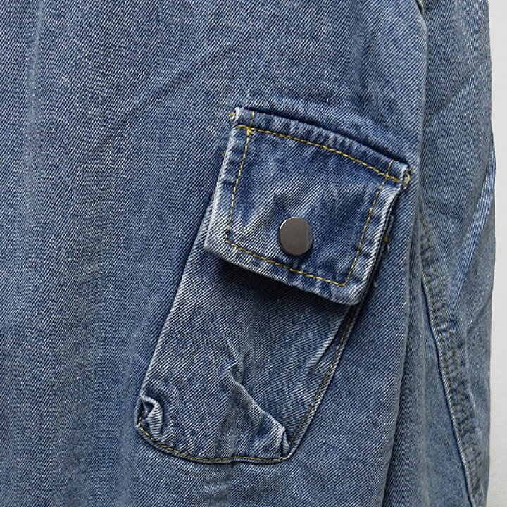 楽天市場】Gジャン メンズ デニムジャケット メンズ 刺繍 ガスマスク 