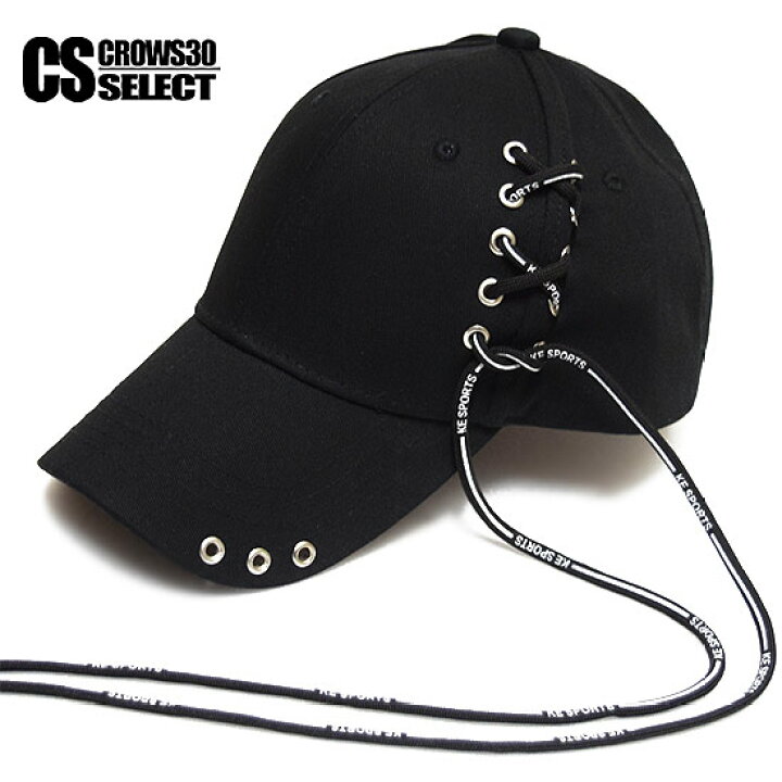 ストリート キャップ 帽子 おしゃれ 個性的 インポート ブラック メンズ