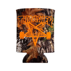 THRASHER �X���b�V���[ THRASHER SKATE GOAT KOOZIE (CAMO) �h�����N�z���_�[