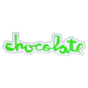 CHOCOLATE `R[g CHUNK STICKER 6h (GREEN) XebJ[