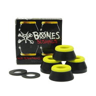 BONES WHEELS ボーンズ ウィール HARDCORE BUSH MEDIUM BLACK(ワッシャー2枚付き) スケートボード スケボ…