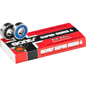 BONESBEARING �{�[���Y �x�A�����O SUPER SWISS 6BALL �X�P�[�g�{�[�h �X�P�{�[ �x�A�����O