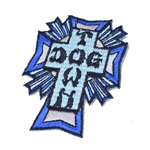 DOGTOWN hbO^E CROSS LOGO COLOR PATCH by