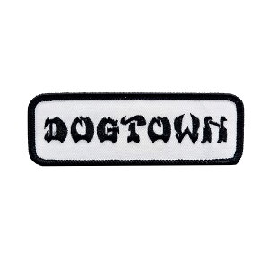 DOGTOWN hbO^E EMB PATCH/WORKSHIRT PATCH 10.4cm by