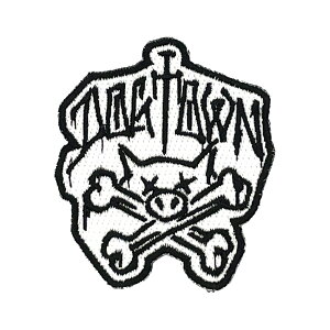 DOGTOWN hbO^E PIG AND CROSSBONES PATCH by