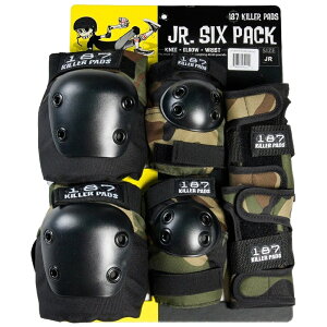 ONEEIGHTSEVEN GCgZu 187 KILLER PADS Jr pbhZbg ( CAMO ) XP[g{[h veN^[
