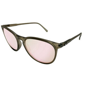 DANGSHADES �_�� �V�F�C�f�B�[�Y FENTON Matte Clear Gray x Rose Mirror Polarized (�Ό������Y) �T���O���X