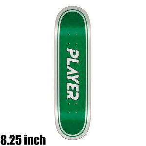 PLAYER SKATEBOARDS �v���C���[ �X�P�[�g�{�[�h LEGENDS TEAM GREEN 8.25 �X�P�[�g�{�[�h �f�b�L