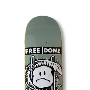 FREEDOME �t���[�_�� DEATH AND TAXES TEAM 8.125 �X�P�[�g�{�[�h �X�P�{�[ �f�b�L