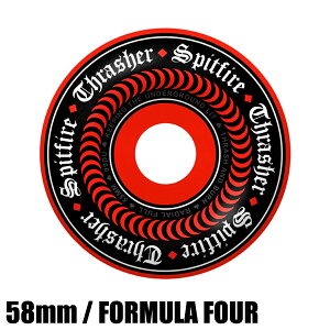 SPITFIRE Xsbgt@CA F4 99 THRASHER OATH RADIAL FULL 58mm XP[g{[h XP{[ EB[c