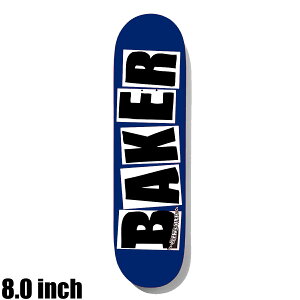 BAKER x[J[ BRAND LOGO NAVY 8.0 XP[g{[h fbL