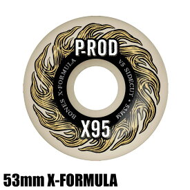 BONES WHEELS ボーンズ ウィール X-FORMULA P-ROD 53MM95A V5 スケートボード ウイール