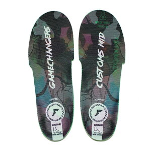 FOOTPRINT INSOLES �t�b�g�v�����g�C���\�[�� GAME CHANGERS ELITE CUSTOM ORTHOTICS MID BLACKCAMO/WHITE �X�P�[�g�{�[�h �X�P�{�[ �C���\�[�� �\�[��