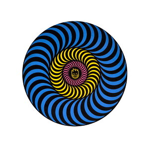 SPITFIRE �X�s�b�g�t�@�C�A MINI SWIRL STICKER BLUE / YELLOW / PINK �X�P�[�g�{�[�h �X�P�{�[ �X�e�b�J�[ �V�[�� �X�e�b�J�[ �V�[��