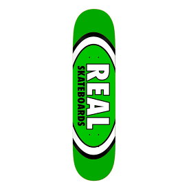 REAL リアル TEAM CLASSIC OVAL 7.3MINI スケートボード スケボー デッキ スケートボード デッキ