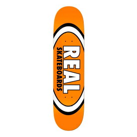 REAL リアル TEAM CLASSIC OVAL 7.5 TRUE MID スケートボード スケボー デッキ スケートボード デッキ