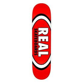 REAL リアル TEAM CLASSIC OVAL 8.12 スケートボード スケボー デッキ スケートボード デッキ