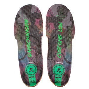 FOOTPRINT INSOLES �t�b�g�v�����g�C���\�[�� GAMECHANGERS ELITE CUSTOM ORTHOTICS LO BLACK CAMO / GREEN �X�P�[�g�{�[�h �X�P�{�[ �C���\�[�� �\�[�� �X�P�{�[ �C���\�[��