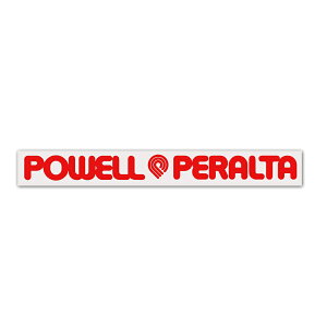 POWELL �p�E�G�� POWELL PERALTA STRIP ( CLEAR × RED ) �X�P�[�g�{�[�h �X�P�{�[ �X�e�b�J�[ �V�[�� �X�e�b�J�[ �V�[��