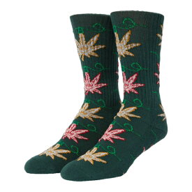 ハフ／HUF LIGHTS GREEN BUDDY SOCKS ( FOREST GREEN ) ソックス